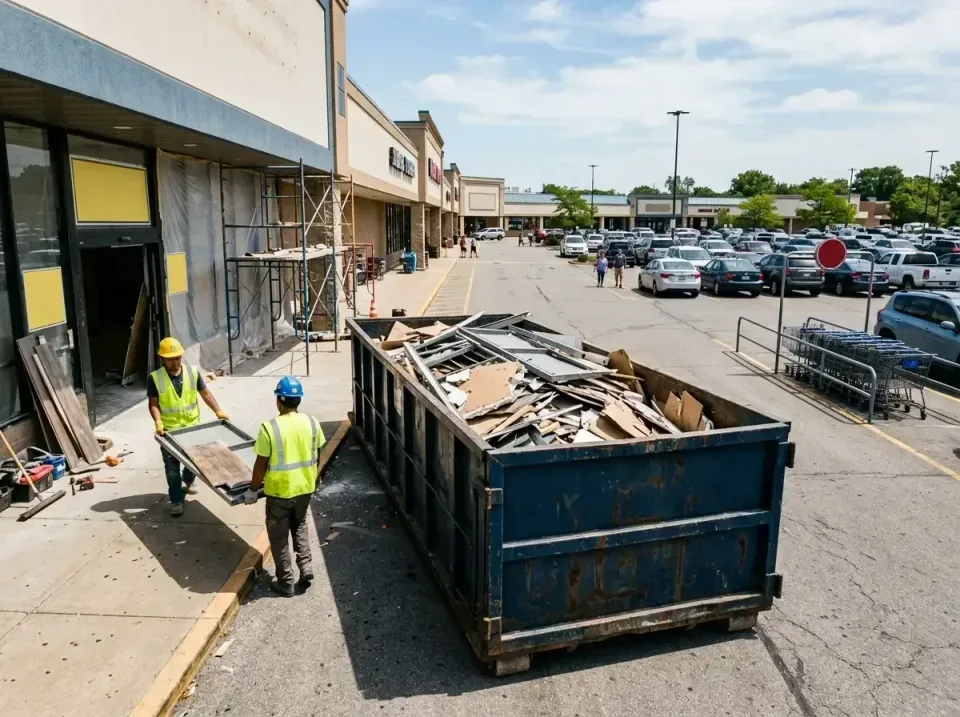 retail-store-renovation-debris-003 — frequently asked questions, Roll-off Dumpster Rentals in Murfreesboro, TN